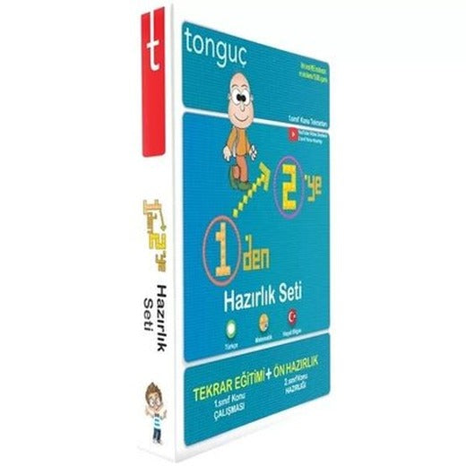 1'den 2'ye Hazırlık Set | Tonguç Akademi (İnce Kapak)