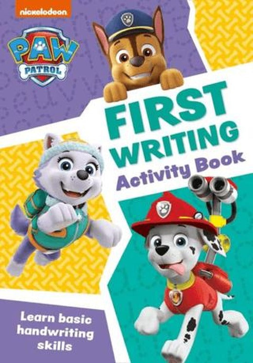 AW Patrol First Writing Activity Book | Nickelodeon (Ciltsiz)