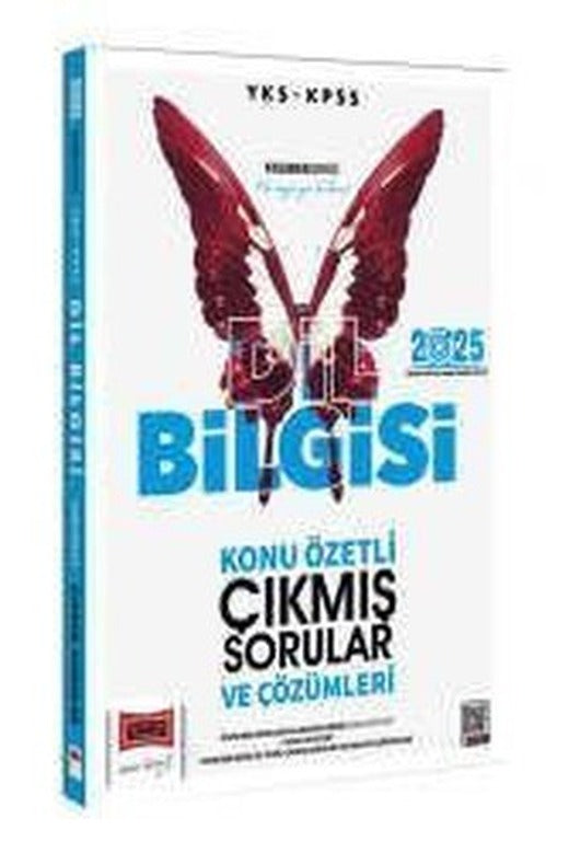 2025 YKS KPSS Kelebek Serisi Dil Bilgisi Konu Özetli Çıkmış Sorular ve Çözümleri | Yargı Yayınları (İnce Kapak)
