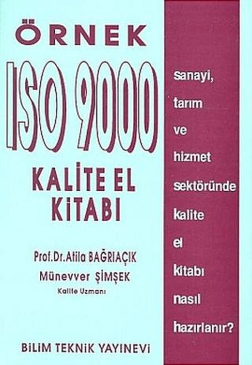 Örnek ISO 9000 Kalite El Kitabı