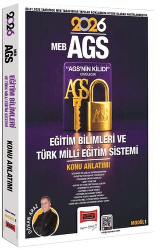 2026 MEB-AGS Anahtarı Eğitim Bilimleri ve Türk Milli Eğitim Sistemi Konu Anlatımı Modül 1