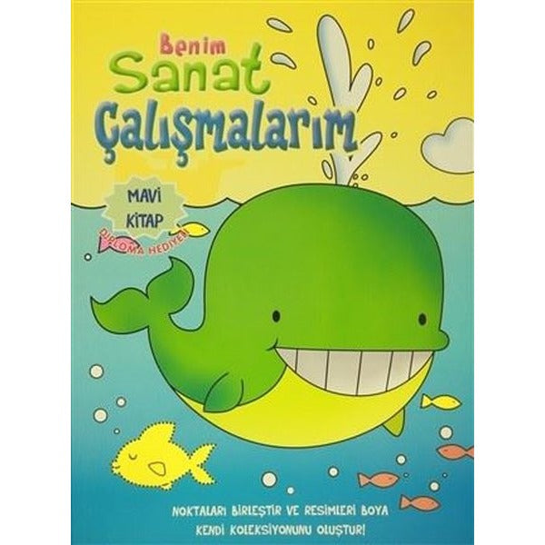 Benim Sanat Çalışmalarım - Mavi Kitap | Revzen Kitap (Ciltsiz)