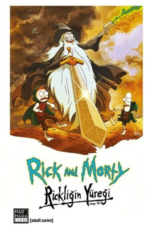 Rick and Morty Rickliğin Yüreği Sayı 2 | Marmara Çizgi (Ciltsiz)