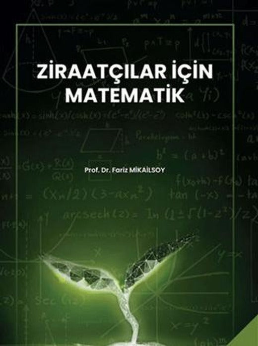Ziraatçılar İçin Matematik | Sonçağ Yayınları (Ciltsiz)