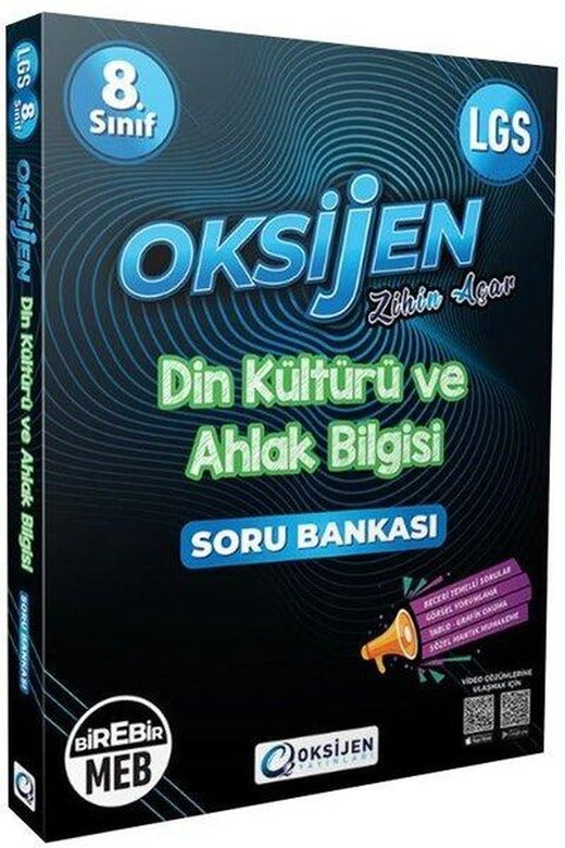 8. Sınıf İngilizce Soru Bankası | Oksijen Yayınları - Eğitim (İnce Kapak)