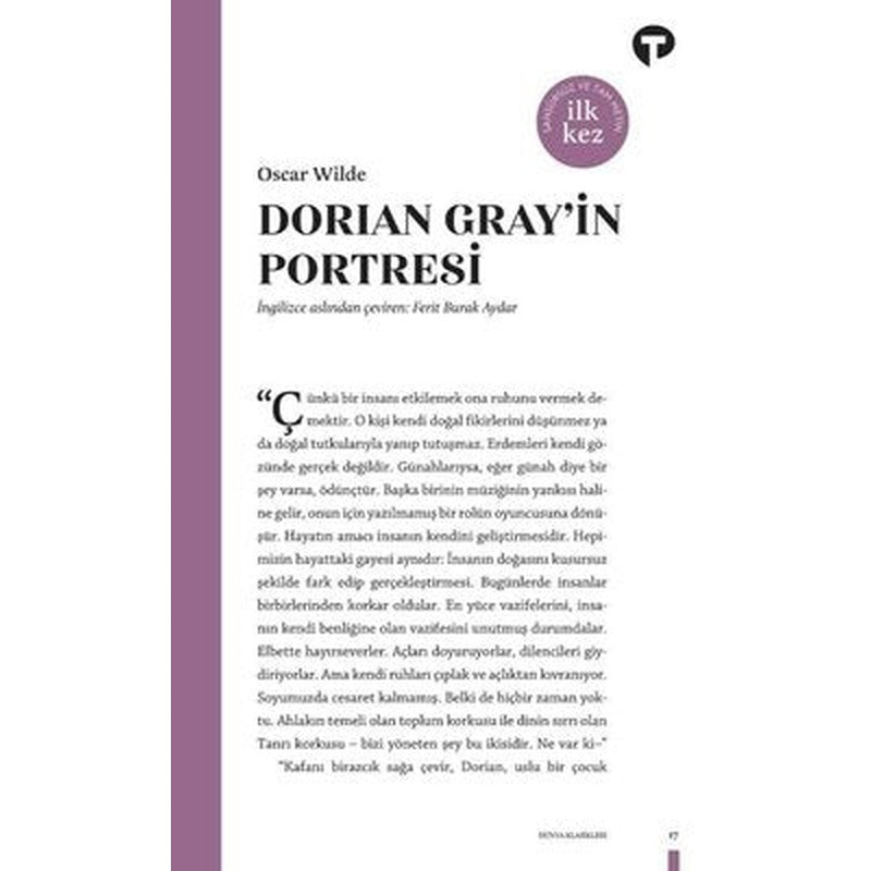 Dorian Gray'in Portresi | Turkuvaz Kitap