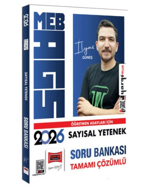 2026 MEB - AGS Öğretmen Adayları İçin Tamamı Çözümlü Sayısal Soru Bankası | Yargı Yayınları (İnce Kapak)