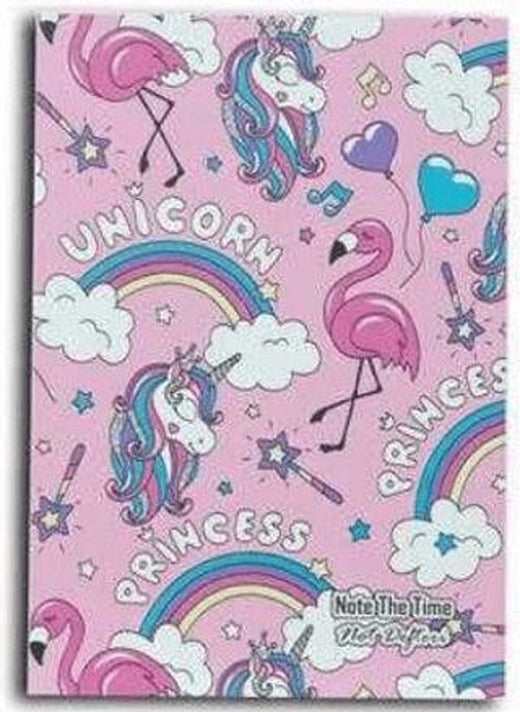 Cute Unicorns Patterns Not Defteri | Note The Time