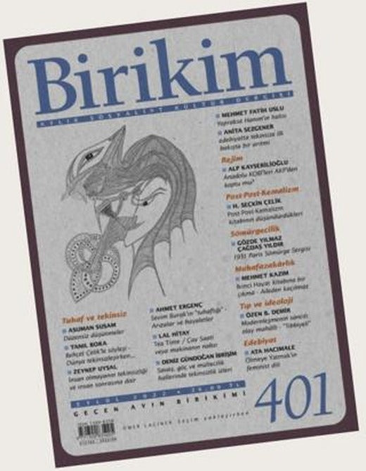 Birikim Aylık Sosyalist Kültür Dergisi Sayı: 401 Eylül 2022 | Birikim Yayınları (Ciltsiz)