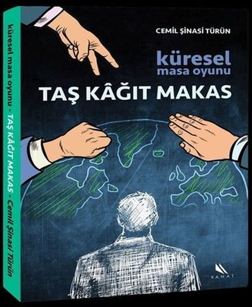 Küresel Masa Oyunu - Taş Kağıt Makas | Pusula Yayıncılık (İnce Kapak)