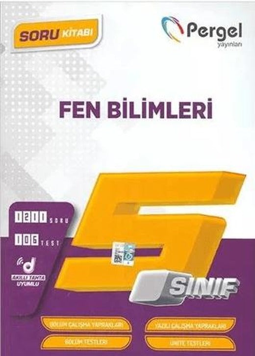 5. Sınıf Fen Bilimleri Soru Bankası Kitap | Pergel Yayınları (Ciltsiz)