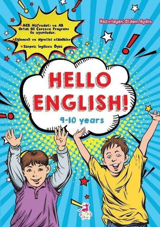 Hello English! 9 - 10 Years | Olimpos Çocuk (İnce Kapak)