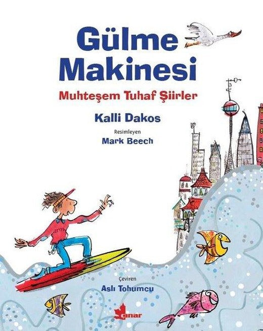Gülme Makinesi-Muhteşem Tuhaf Şiirler | Çınar Yayınları (İnce Kapak)
