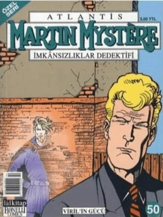 Atlantis (Özel Seri) Sayı: 50 Viril’in Gücü Martin Mystere İmkansızlıklar Dedektifi | Lal Kitap (Ciltsiz)