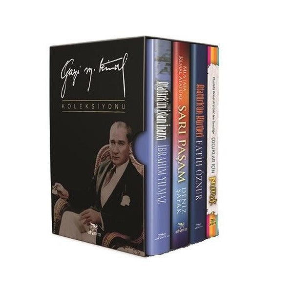 Gazi Mustafa Kemal Koleksiyonu Seti-4 Kitap Takım | Elhamra (İnce Kapak)