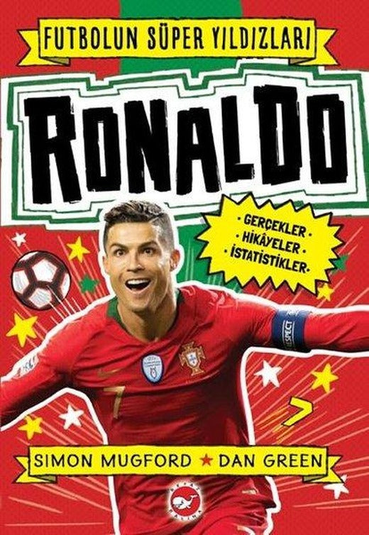 Ronaldo-Futbolun Süper Yıldızları | Beyaz Balina Yayınları (İnce Kapak)