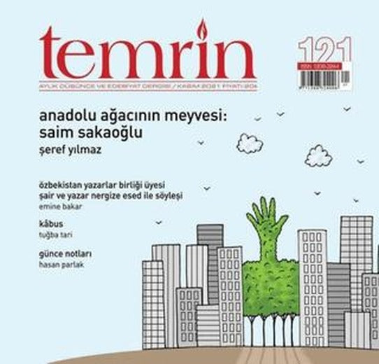 Temrin Düşünce ve Edebiyat Dergisi Sayı: 121 Kasım 2021 | Temrin Dergisi (Ciltsiz)