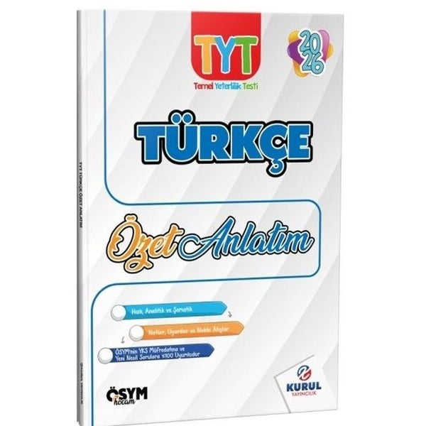 TYT Türkçe Özet Anlatım