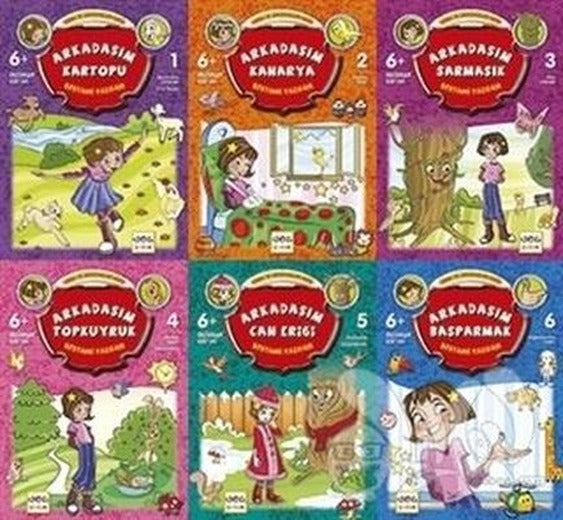 Ceren ve Arkadaşları-6 Kitap Takım | Nar Çocuk