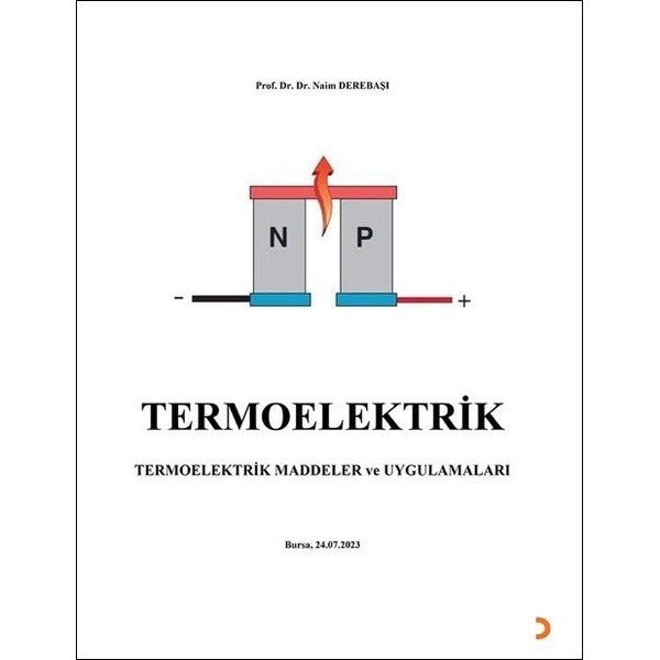 Termoelektrik - Termoelektrik Maddeler ve Uygulamaları | Cinius (İnce Kapak)