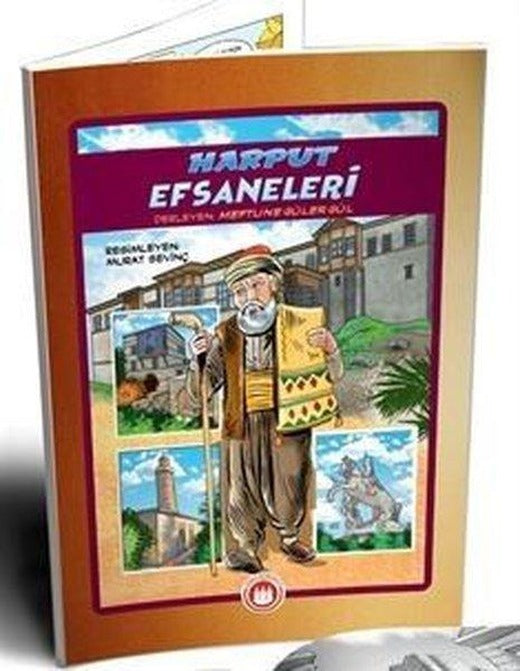 Harput Efsaneleri - Resimli | Bordo Ressam (İnce Kapak)