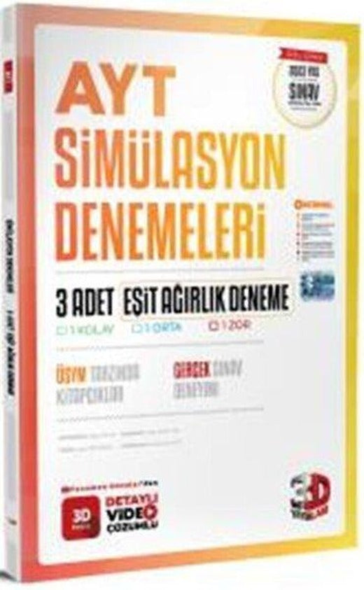 AYT Eşit Ağırlık 3'lü Simülasyon Deneme