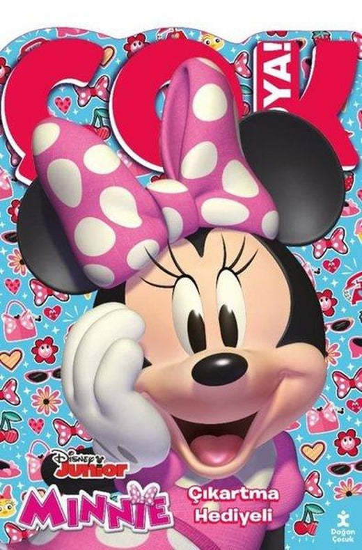 Disney Junior Minnie - Çok Boya! Çıkartma Hediyeli | Doğan Çocuk (İnce Kapak)
