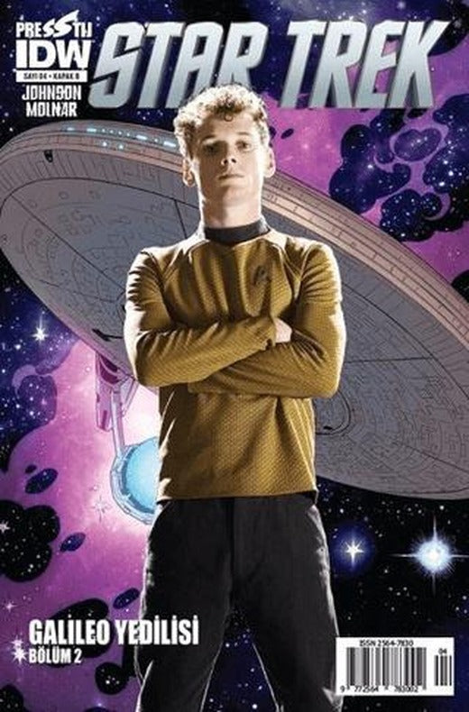 Star Trek Sayı: 4 - Kapak B | Presstij Kitap (Ciltsiz)
