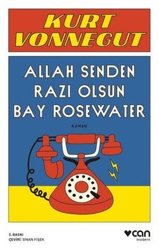 Allah Senden Razı Olsun Bay Rosewater | Can Yayınları - Roman Dizisi (İnce Kapak)