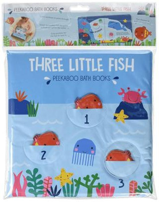 Peekaboo Bath Books: Three Little Fish | Yoyo Books (Ciltsiz)