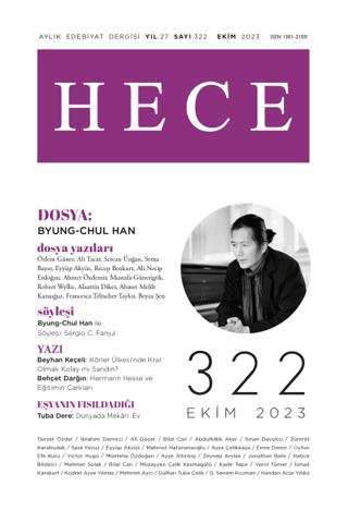 Hece Dergisi - Sayı: 322 Ekim 2023 | Hece Dergisi (Ciltsiz)  - Resim 1