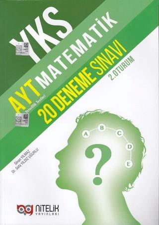 Nitelik YKS AYT Matematik 20 Deneme (2.Oturum) | Nitelik Yayınları (Ciltsiz)  - Resim 1