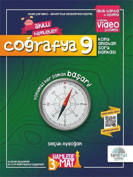 9.Sınıf Coğrafya Konu Anlatan Soru Bankası - Selçuk Aydoğan kitap kapağı