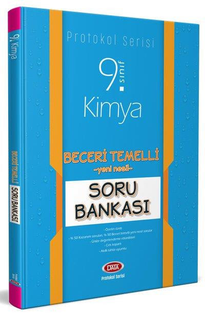 9.Sınıf Kimya Potokol Soru Bankası Beceri Temelli - Data Yayınları kitap kapağı