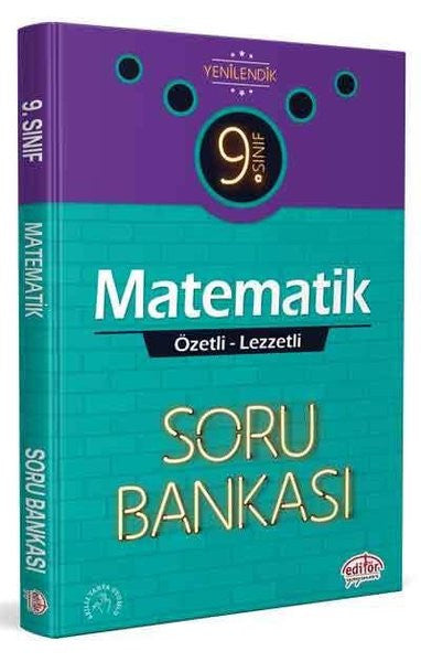 9.Sınıf Matematik Özetli Lezzetli Soru Bankası - Kolektif kitap kapağı