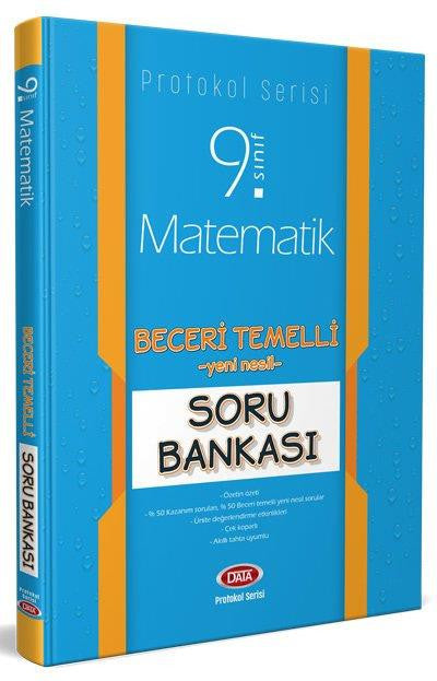 9.Sınıf Matematik Protokol Soru Bankası Beceri Temelli - Data Yayınları kitap kapağı