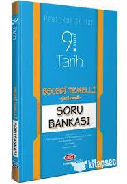 9.Sınıf Tarih Protokol Soru Bankası Beceri Temelli - Data Yayınları kitap kapağı