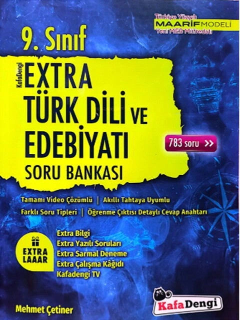 9.Sınıf Türk Dili Edebiyatı Extra Soru Bankası Kafa Dengi kitap kapağı