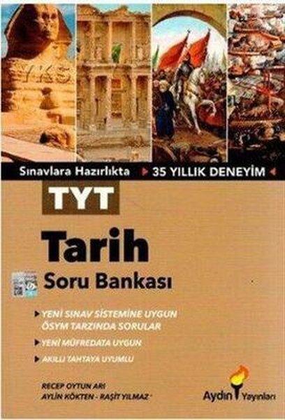 TYT Tarih Soru Bankası | Aydın Yayınları-Eğitim (İnce Kapak)  - Resim 1