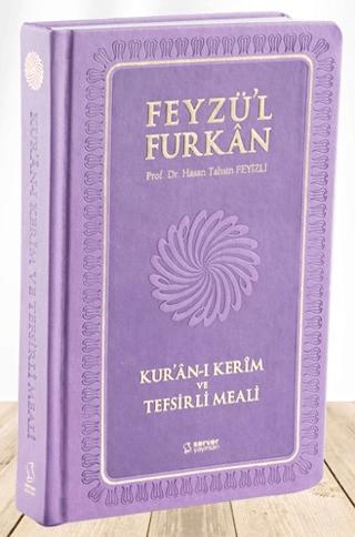 Feyzü'l Furkan Kur'an-ı Kerim ve Tefsirli Meali (Sempatik Cep Boy - Ciltli) Lila | Server Yayınları (Ciltli)  - Resim 1