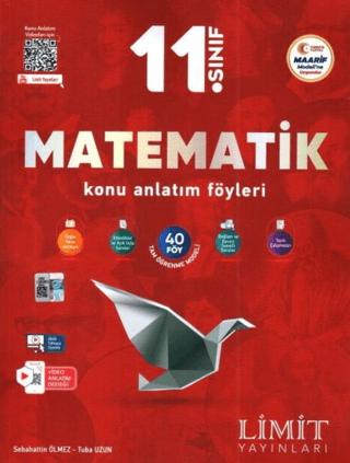 11. Sınıf Matematik Konu Anlatım Föyleri | Limit Yayınları (Ciltsiz)  - Resim 1