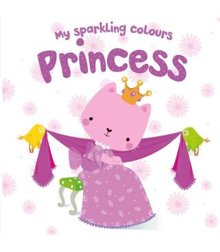 Sparkling Colours: Princess (Pink) | Yoyo Books (Ciltli)  - Resim 1