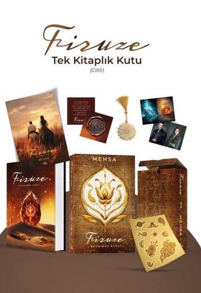 Firuze 1 - Kehribar Ateşi - Tek Kitaplık Kutu | Ephesus Yayınları (Ciltli)  - Resim 1