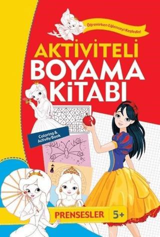 Aktiviteli Boyama Kitabı 5 Yaş - Prensesler Turuncu Kitap | Koloni Çocuk (Ciltsiz)  - Resim 1
