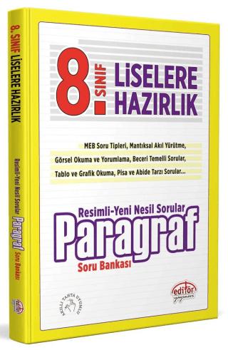 8. Sınıf Resimli Yeni Nesil Sorularla Paragraf Soru Bankası