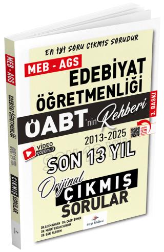 2026 ÖABT MEB-AGS nin Rehberi Türk Dili ve Edebiyatı Öğretmenliği Çıkmış Sorular Son 13 Yıl Çözümlü | Dizgi Kitap (Ciltsiz)  - Resim 1