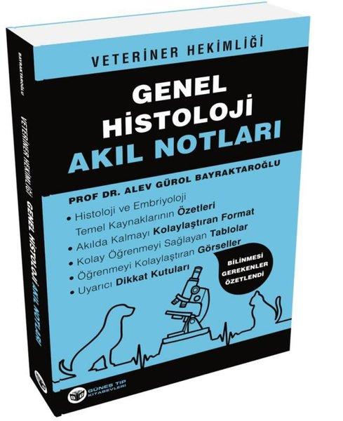 Veteriner Hekimliği Genel Histoloji Akıl Notları | Güneş Tıp Kitabevleri (İnce Kapak)  - Resim 1