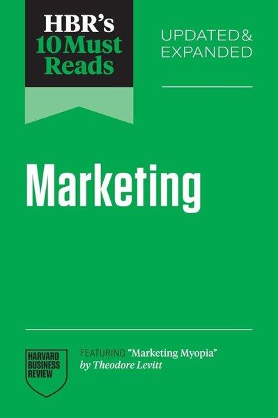 HBR's 10 Must Reads on Marketing | Harvard Business Review Press (İnce Kapak)  - Resim 1