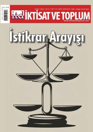 İktisat ve Toplum Dergisi 170. Sayı İstikrar Arayışı | İktisat ve Toplum Dergisi (Ciltsiz)  - Resim 1