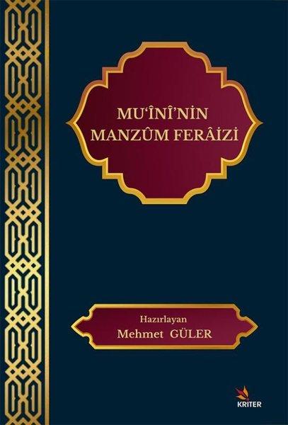 Mu'ini'nin Manzum Feraizi | Kriter (İnce Kapak)  - Resim 1